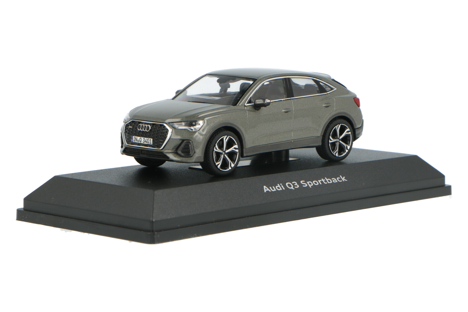 7 cm Model Toy Car Diecast Die Cast Miniature Grey Silver AUDI Q3 1:64 