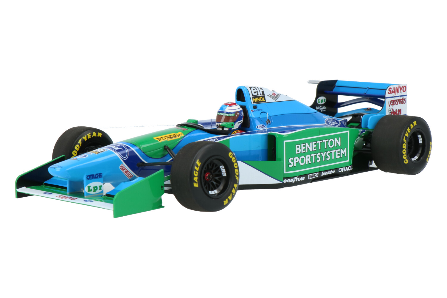 Benetton B194 - Modelauto schaal 1:18