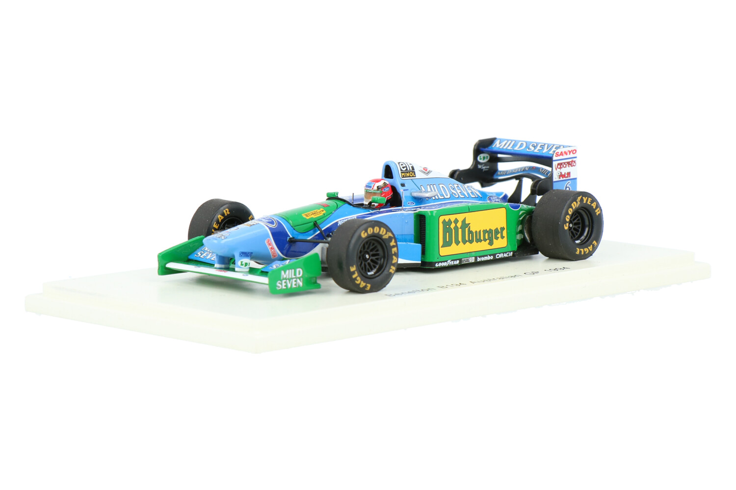 Benetton B194 - Modelauto schaal 1:43