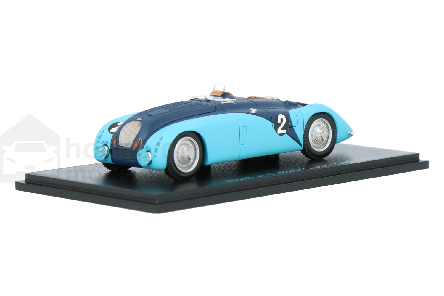 Bugatti 57G - Modelauto schaal 1:43