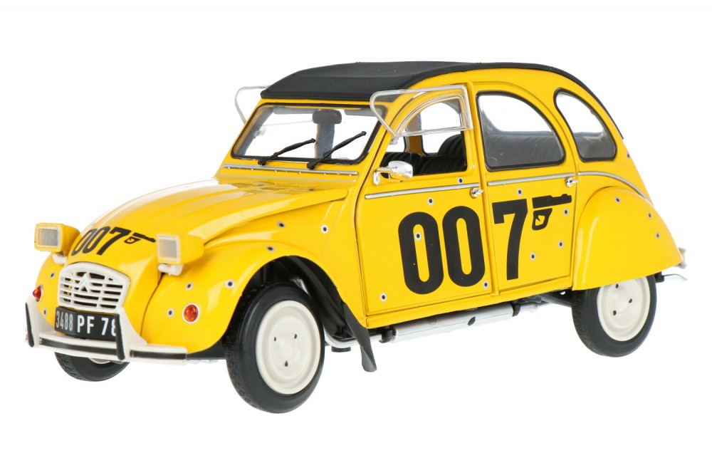 Citroen 2 CV Modellbausatz – James Bond 007, 1:24, 126 Teile