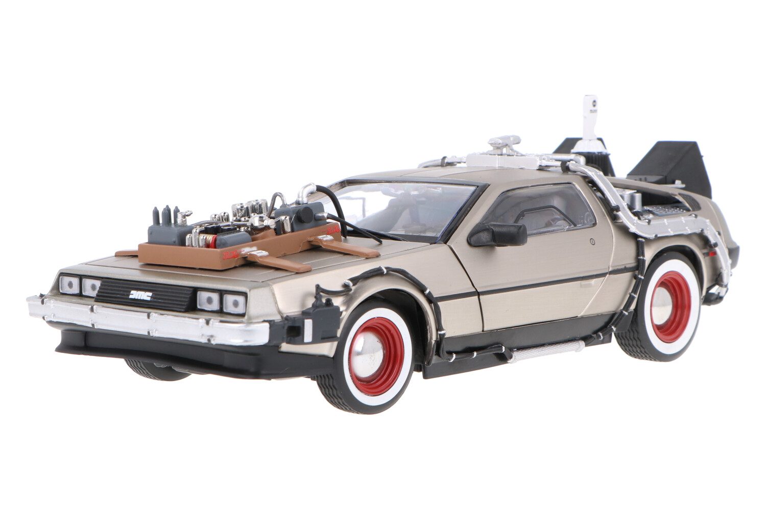 DeLorean DMC 12 Back to The Future - Modelauto schaal 1:18