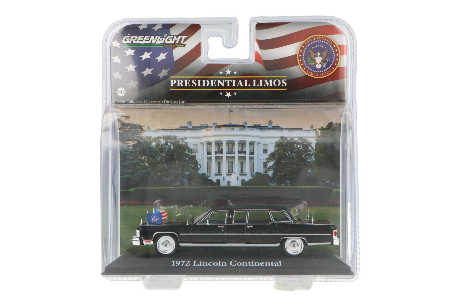 Lincoln Continental Presidential Limousine Ronald Reagan - Modelauto schaal 1:43