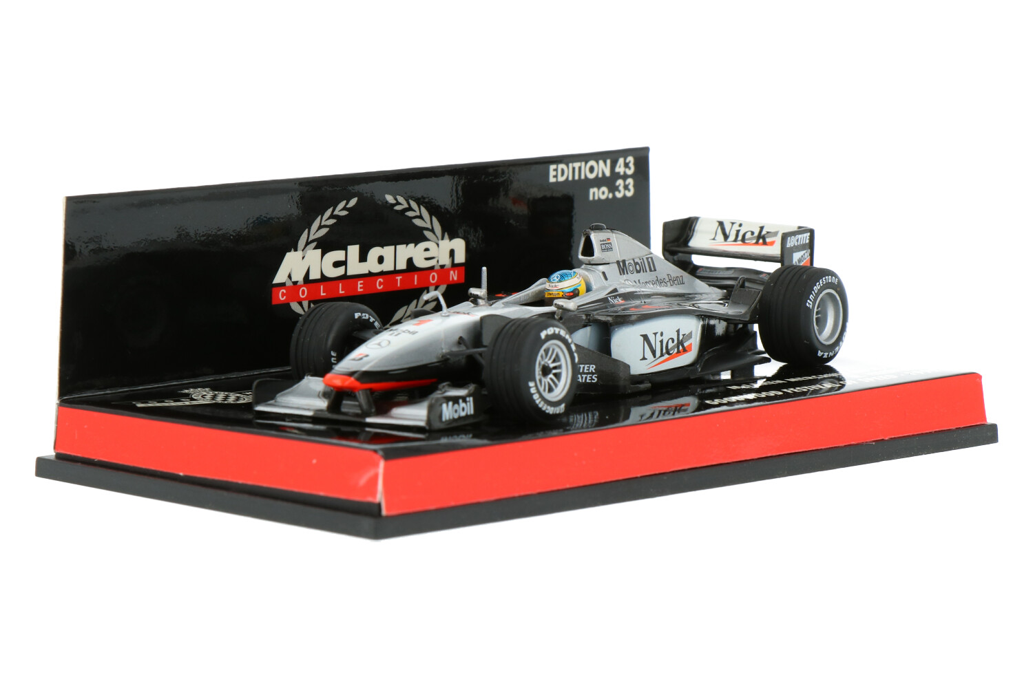 McLaren MP4-13 - Modelauto schaal 1:43