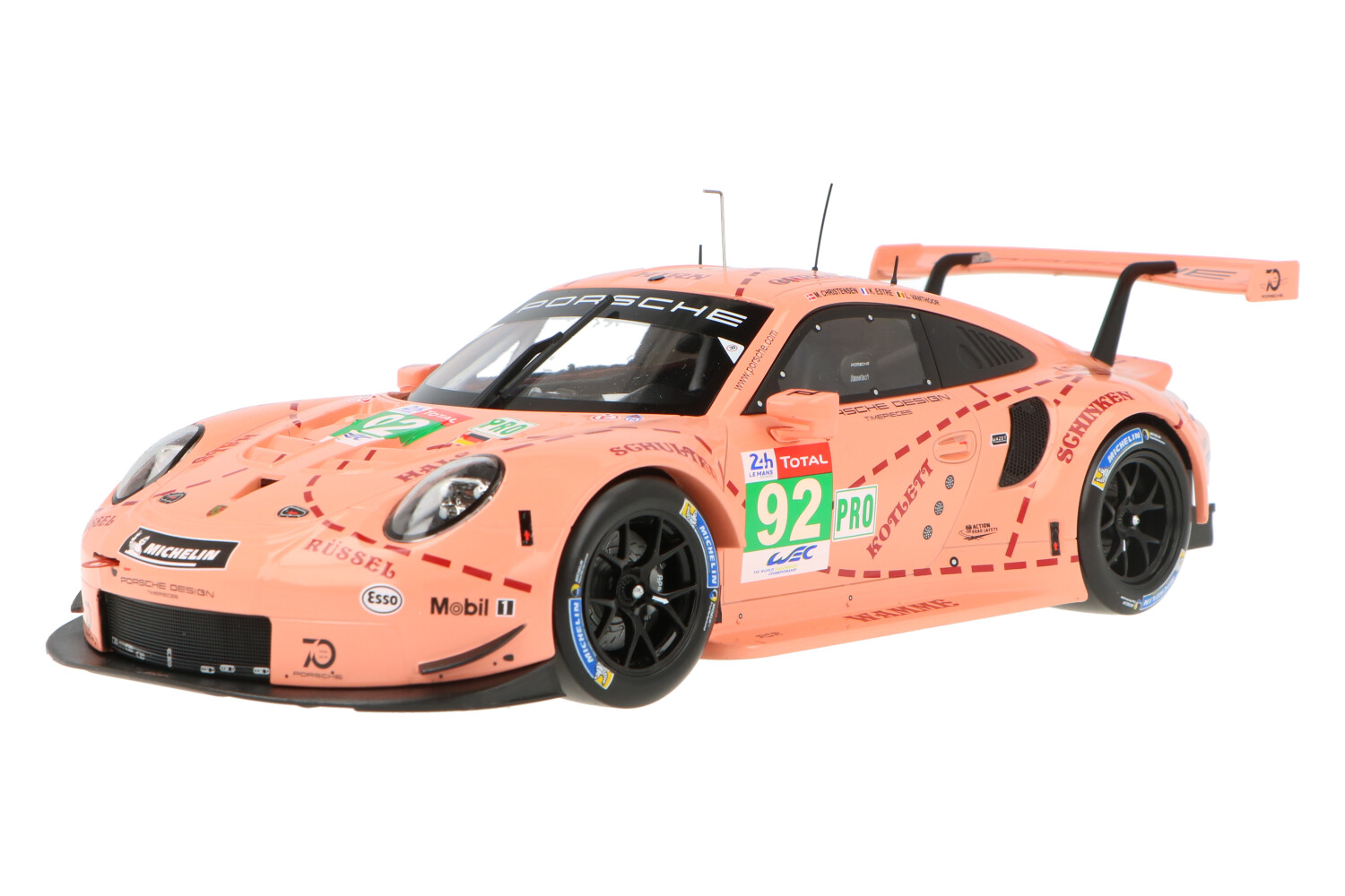 Porsche 911 RSR - Modelauto schaal 1:18