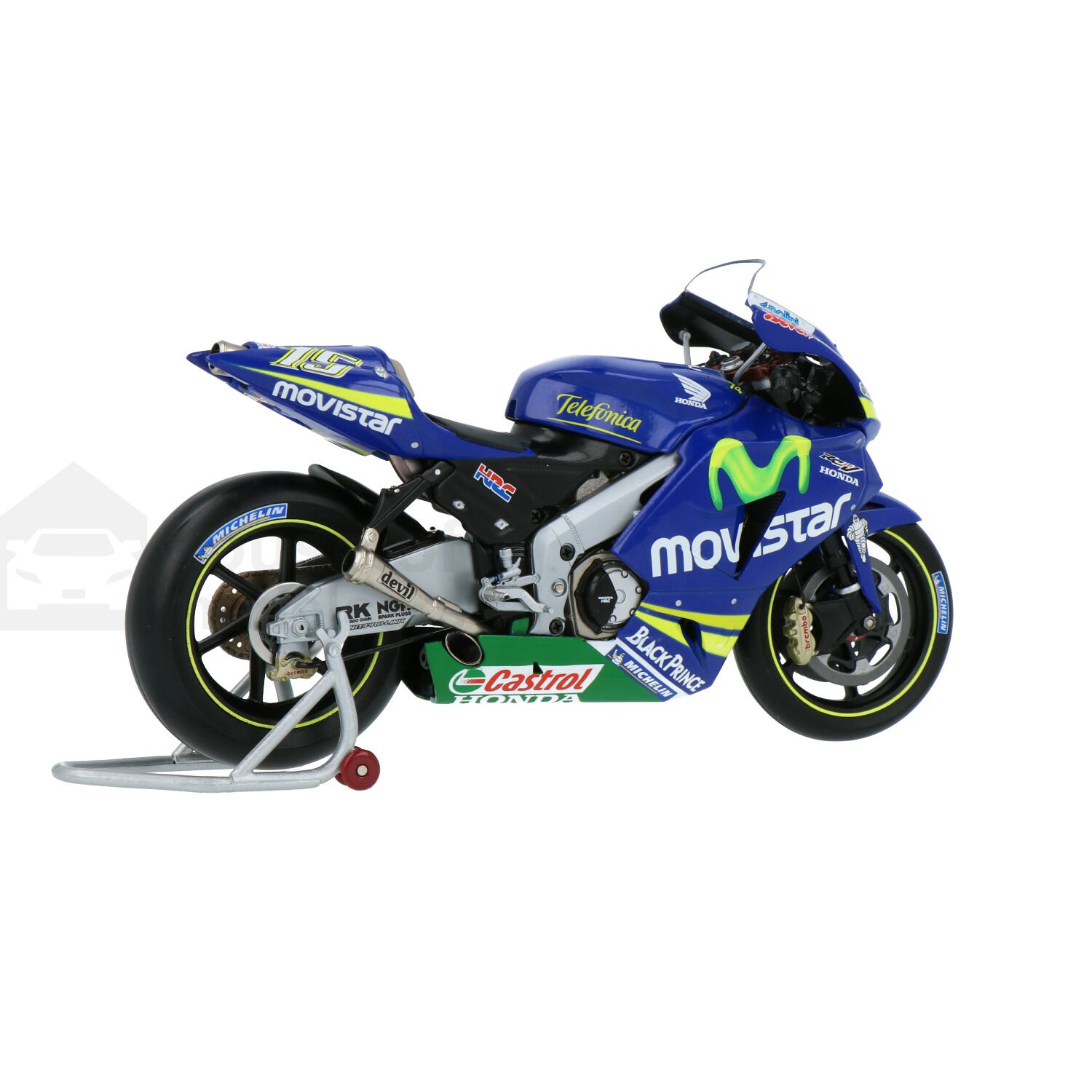 IXO Gibernau Ducati Desmo GP6 & Melandri Honda RC211V MotoGP race bikes 1:12th 